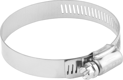 Хомуты НХ-12П, нерж. сталь, просечная лента 12.7 мм, 78-101 мм, 50 шт, ЗУБР Профессионал