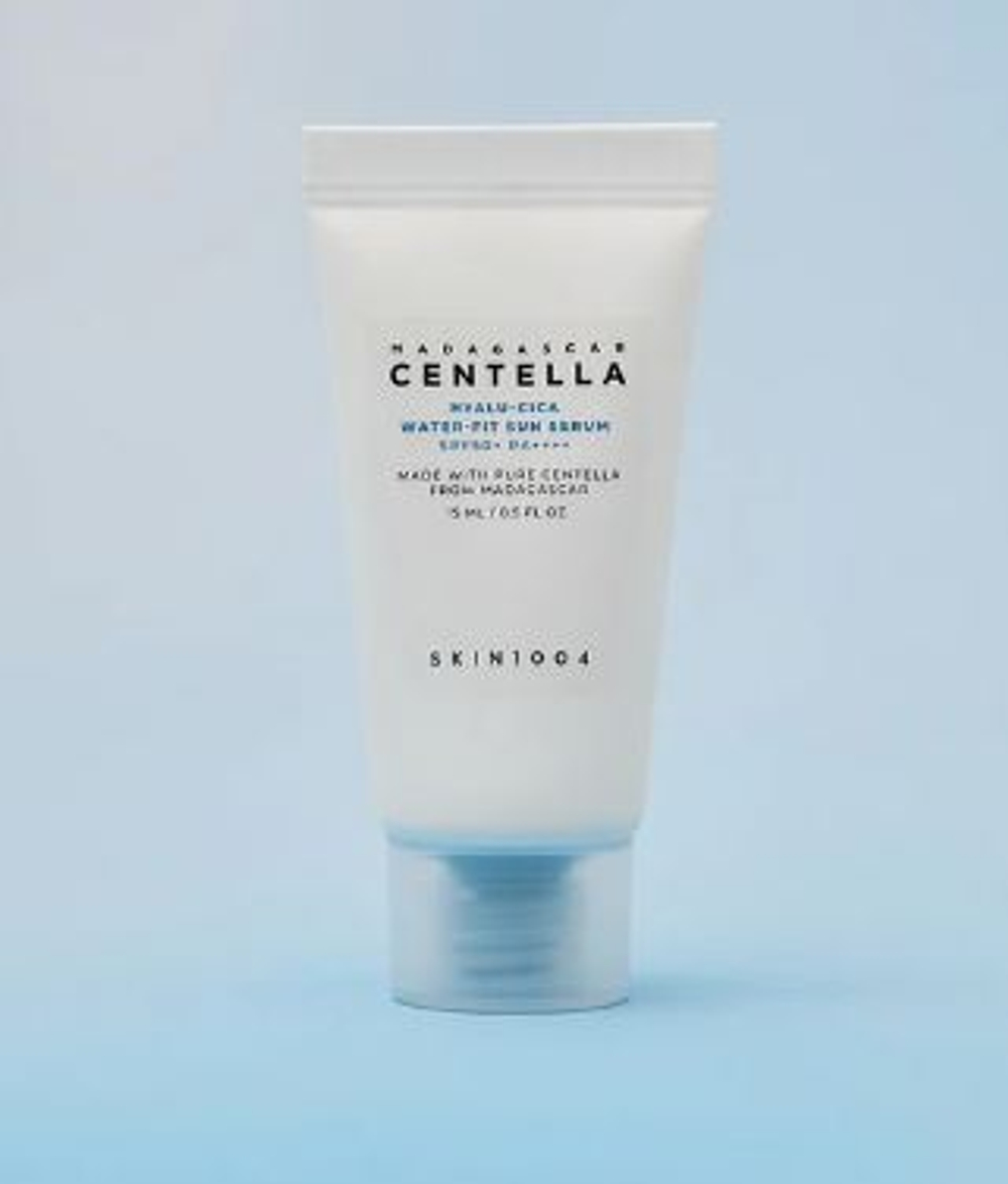 Skin1004 Легкая солнцезащитная сыворотка Madagascar Centella Hyalu-Cica Water-Fit Sun Serum SPF50+/PA++++ 100мл