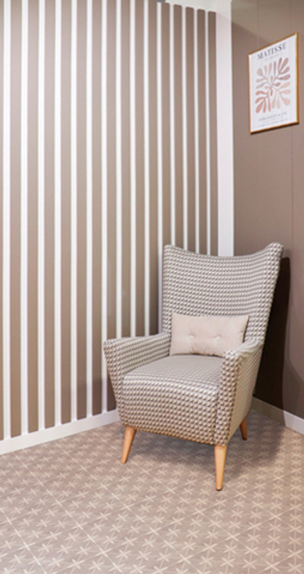 Интерьерная рейка МДФ STELLA Планкен De Luxe Sandgrau 16*60*2700 мм