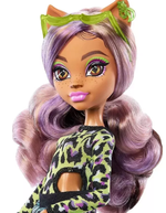 Кукла Монстер Хай Клодин Вульф Остров страха 3 поколение Monster High Clawdeen Wolf Scare-adise 3g 6+ HRP67_УЦЕНКА