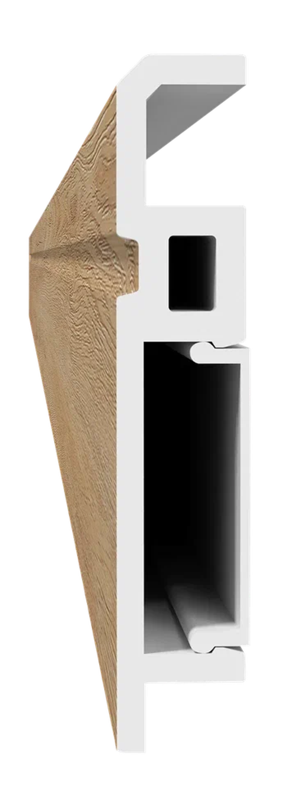 Напольный плинтус ПВХ Foresta Aviv Дуб Монтара FA 006 2000х70х13 мм