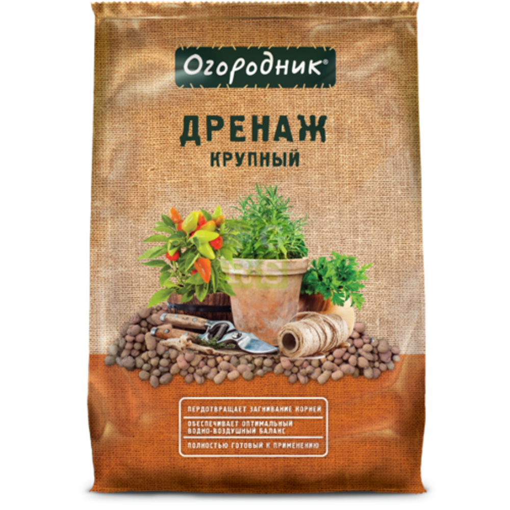 ДРЕНАЖ ОГОРОДНИК КРУПНЫЙ 10Л
