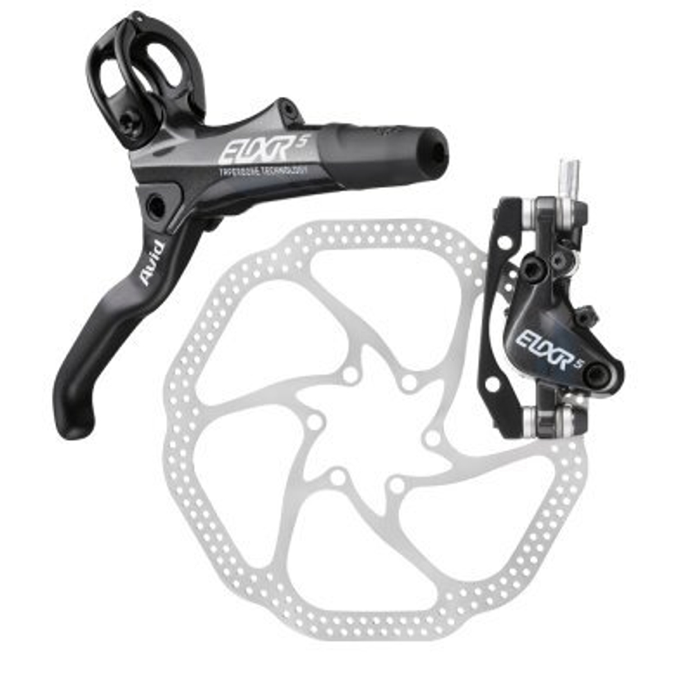 Тормоз дисковый Avid Elixir 5 Right Rear 180mm HS1 40I 1800mm Low, черный`2014 Артикул: 00.5018.006.
