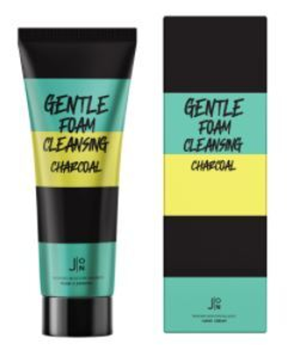 J:ON Пенка для умывания УГОЛЬ Gentle Foam Cleansing Charcoal, 100 мл