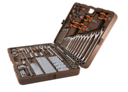 OMT141S Набор инструмента универсальный 1/4", 3/8" и 1/2"DR, 141 предмет