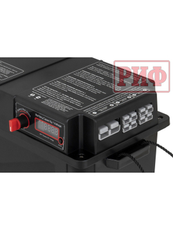 Бокс аккумуляторный 2xUSB, 2x12В, вольтметр с индикацией 420х250х330