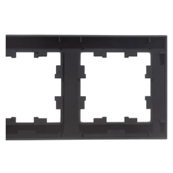 ATLASDESIGN 4-постовая РАМКА, универсальная, КАРБОН