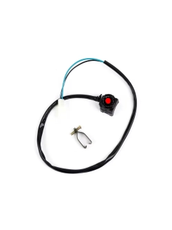 -+ Кнопка выключения двигателя для мотоцикла круглая красная