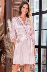 Халат женский MIA-Mella VICTORIA JOLIE Виктория Джоли 7073 розовый