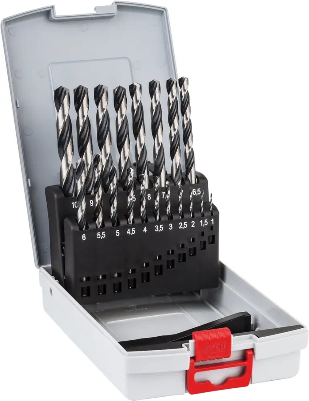 Набор сверл по металлу Bosch "HSS PointTeQ ProBox", 19 шт. 2608577351