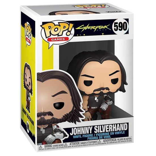 Фигурка Funko POP! Vinyl: Games: Cyberpunk 2077: J Slvrhnd (crouch) 47161