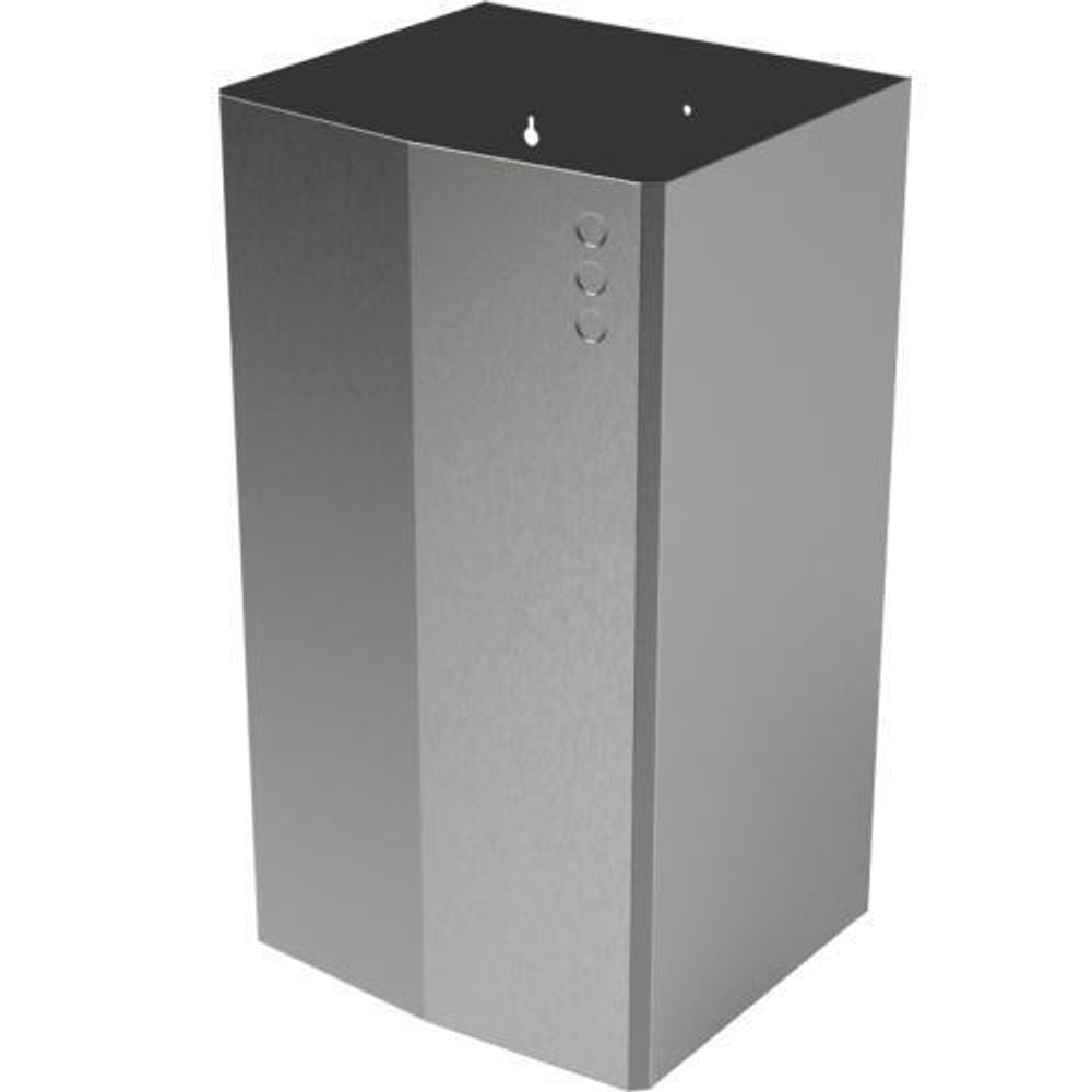 Контейнер для мусора настенный без крышки 65 л. нерж. сталь EVO 14077.65.EVO.S матовый