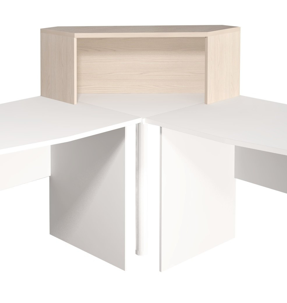 Надстройка на стол угловая МОНОЛИТ