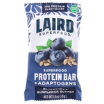 Laird Superfood, Протеиновый батончик + адаптогены, голубика и подсолнечное масло, 10 батончиков по 45 г (1,6 унции)