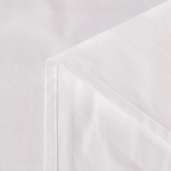 Простыня Страйп Сатин Однотонный Отель белый 100% хлопок 3x3 R3CTH037150235