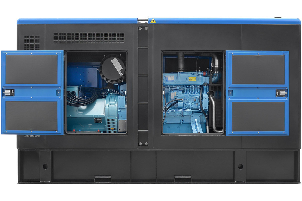 Дизельный генератор ТСС АД-200С-Т400-1РКМ9 Baudouin в кожухе