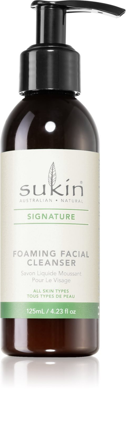 Sukin Signature - пенящийся очищающий гель для нормальной и комбинированной кожи /   125  ml  / GTIN 9327693000317