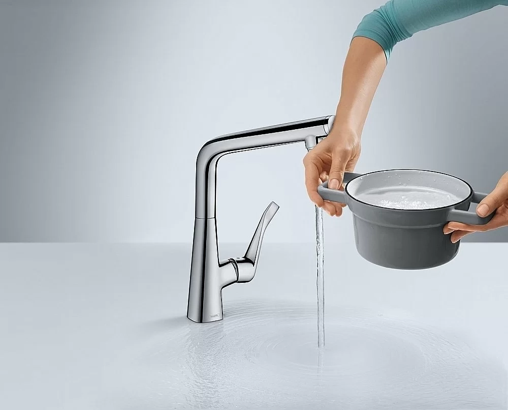 Смеситель для кухни Hansgrohe Metris Select 14883800