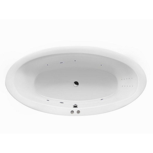 Акриловая ванна 190х95 см Excellent Lumina WAEX.LUM19.LINENANO.CR белая