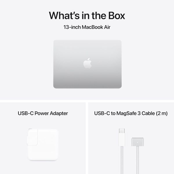 Ноутбук Apple MacBook Air 15 2025 Z1H0000BG (M4 10-Core, GPU 10-Core, 32 ГБ , 1 ТБ ), серебристый