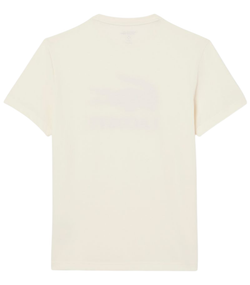 Мужская теннисная футболка Lacoste Tennis x Daniil Medvedev - ecru white