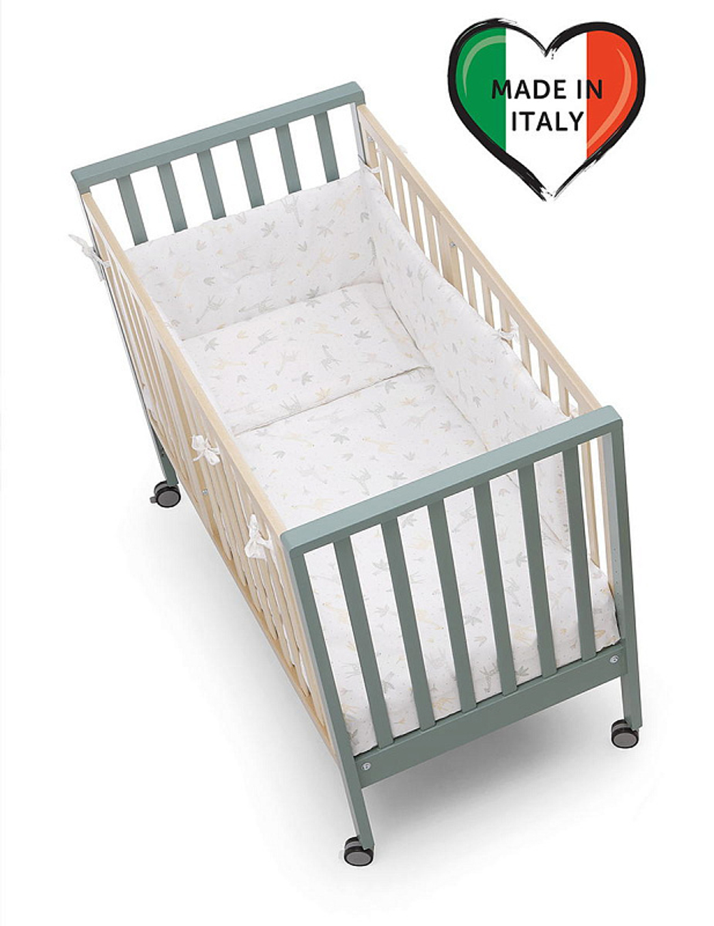 Детская кровать Erbesi Evolution титаниум