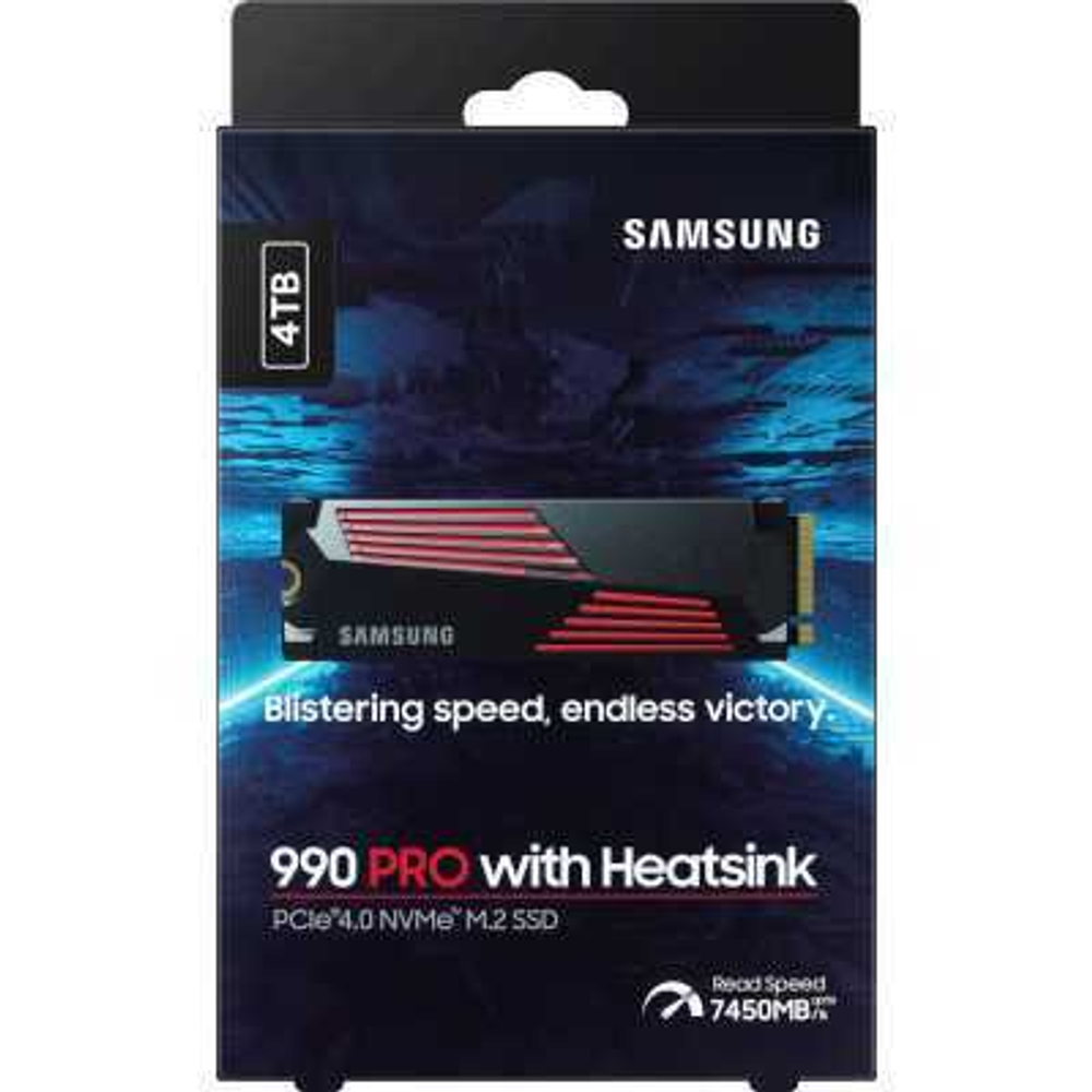 SSD диск Samsung 990 PRO 4Tb MZ-V9P4T0CW
