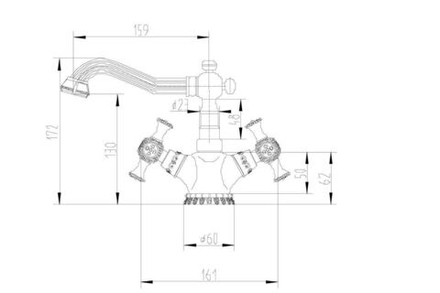 ZorG A 7009U-BR смеситель на умывальник