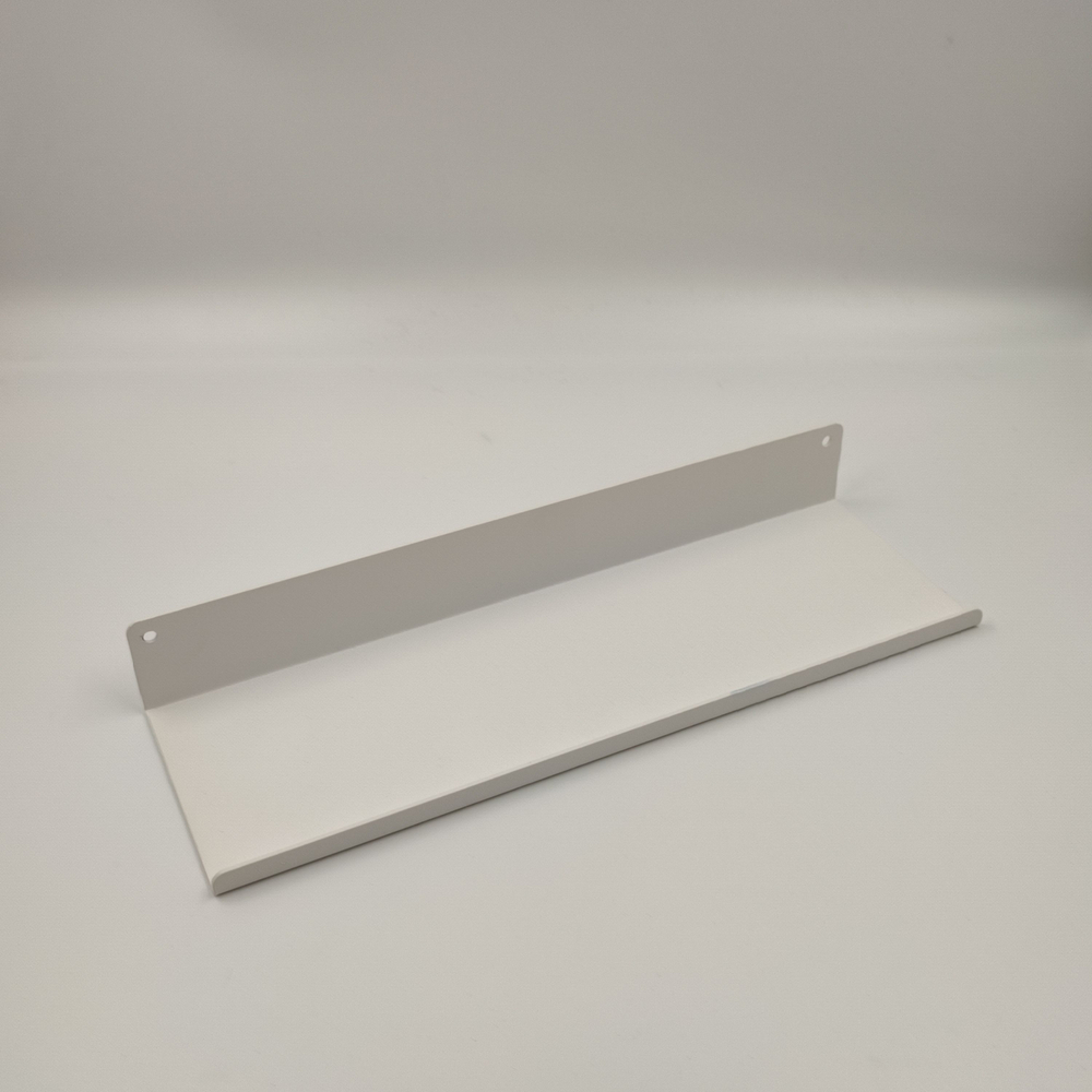 Полка MetaDec Plain настенная прямая, 30х10см белая, 1шт