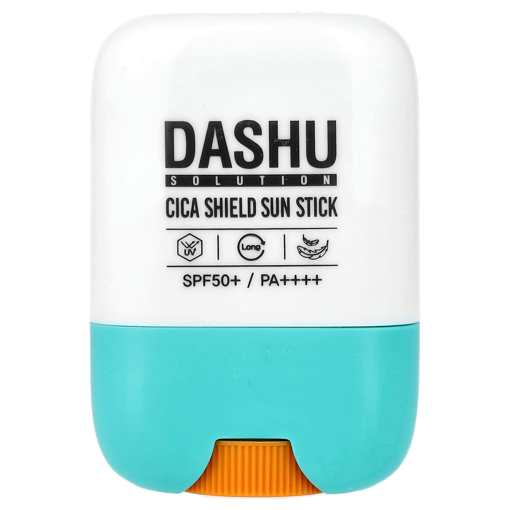 Dashu, Cica Shield Sun стик, SPF 50+/PA ++++, 19 г (0,67 унции)
