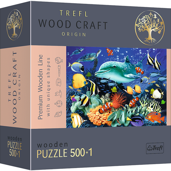 Puzzle &quot;501&quot; - Sea Life / Wooden Puzzles