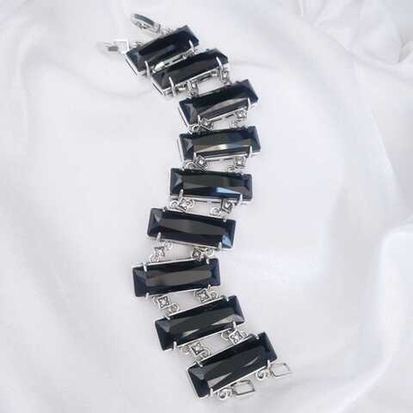 "Креатив" браслет в серебряном покрытии из коллекции "Дефиле" от Jenavi