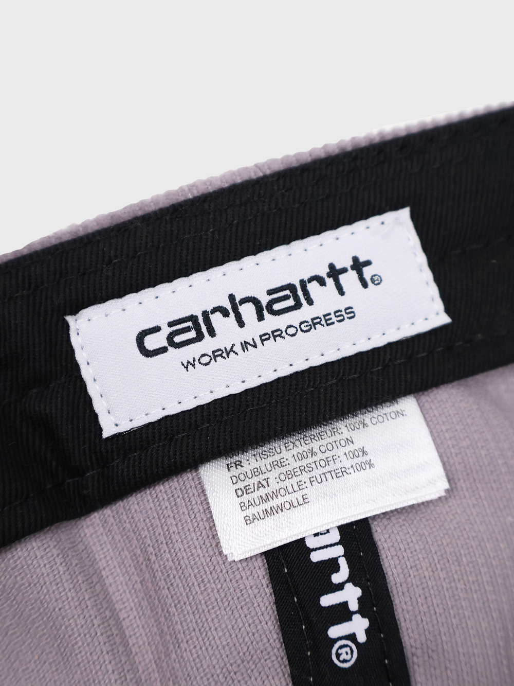 Бейсболка Carhartt WIP Harlem Gray