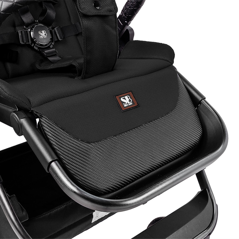 Коляска 3 в 1 Sweet Baby Rocco Air + автокресло Premier Grey Black (Air)