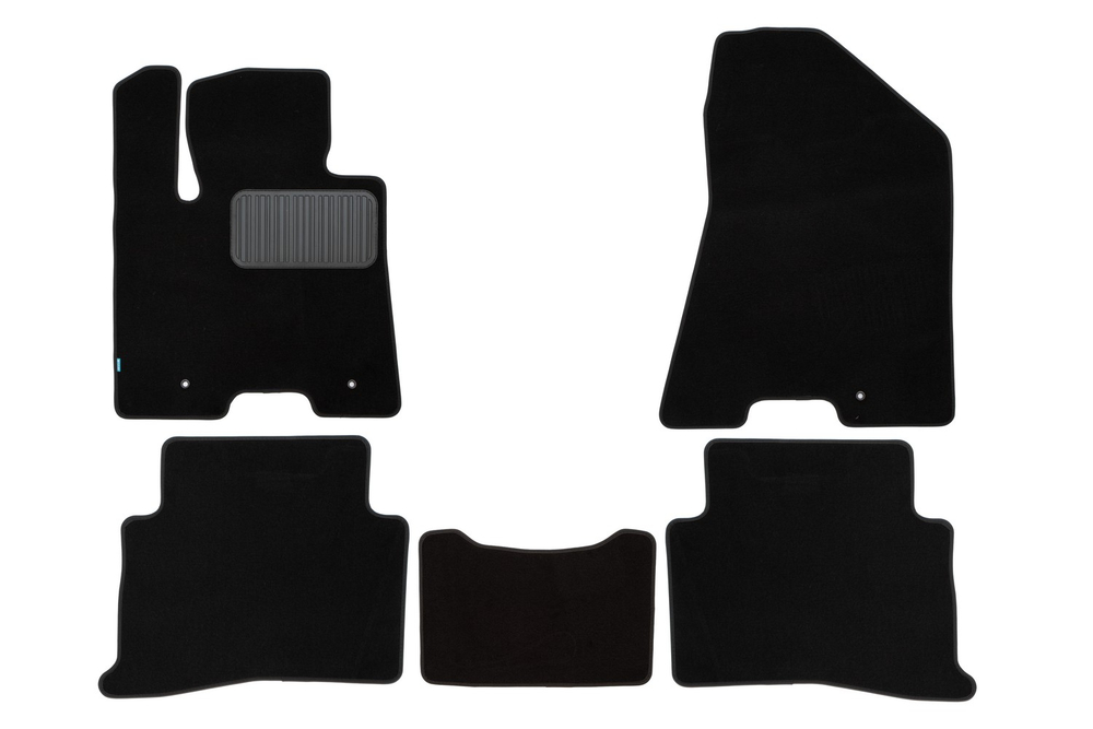 Коврики в салон для KIA Sportage 2016-2018, кроссовер, 5 шт. (текстиль) KLEVER05255122110KH