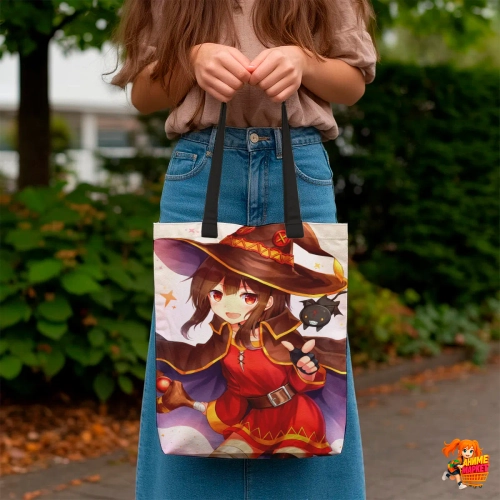 Сумка шоппер с принтом KonoSuba