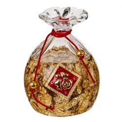 GAEM Фигурка декоративная "Денежный мешок", L7 W7 H9,5 см