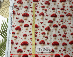 Кулирка с лайкрой МУХОМОРЫ