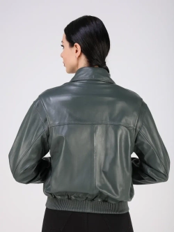 Кожаная куртка демисезонная