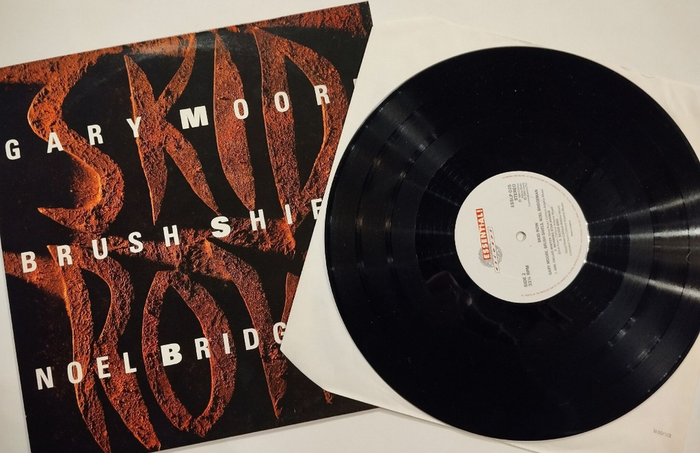 Винтажная виниловая пластинка LP Skid Row Gary Moore, Brush Shiels, Noel Bridgeman (UK 1990)