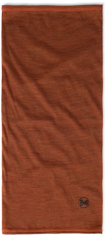 Тонкий шерстяной шарф-труба детский Buff Merino Lightweight Solid Cinnamon Фото 6