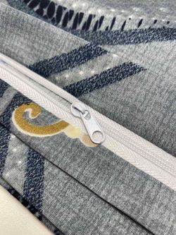 Постельное белье  полисатин Simple House "Дакка" евро  Наволочка 50x70 см 2 шт  Простынь  240x215 см  Пододеяльник 200x215 см