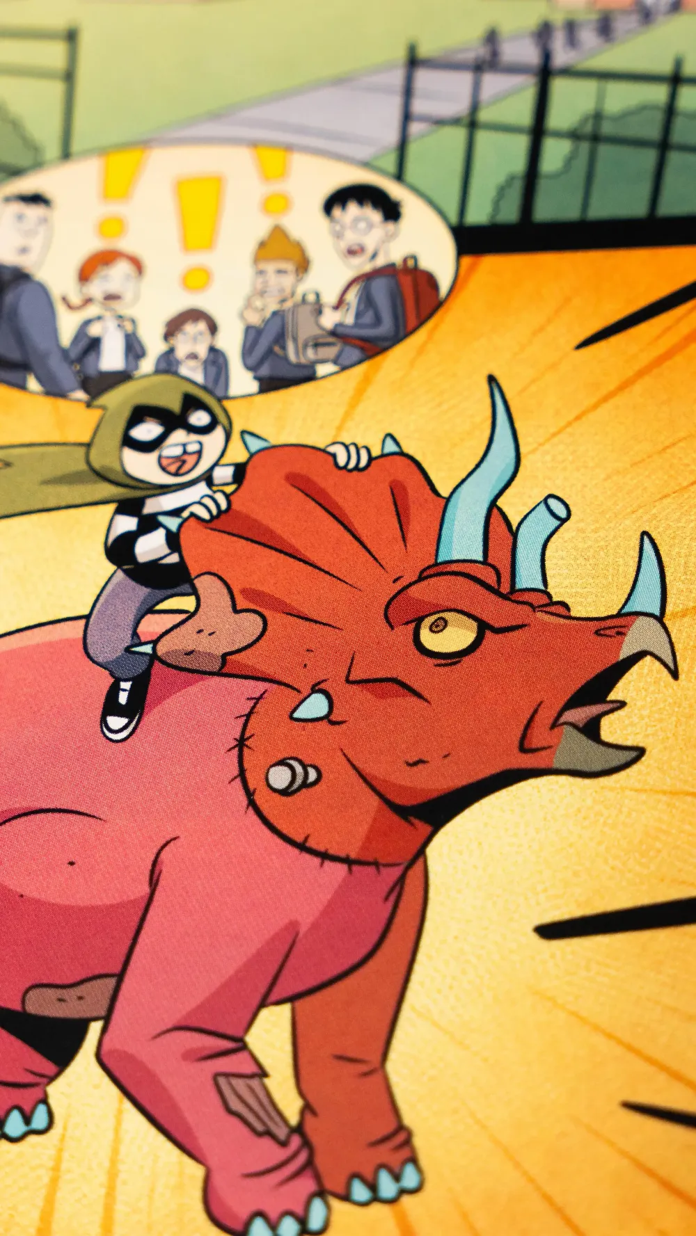 Комикс Палеонтолог-некромант