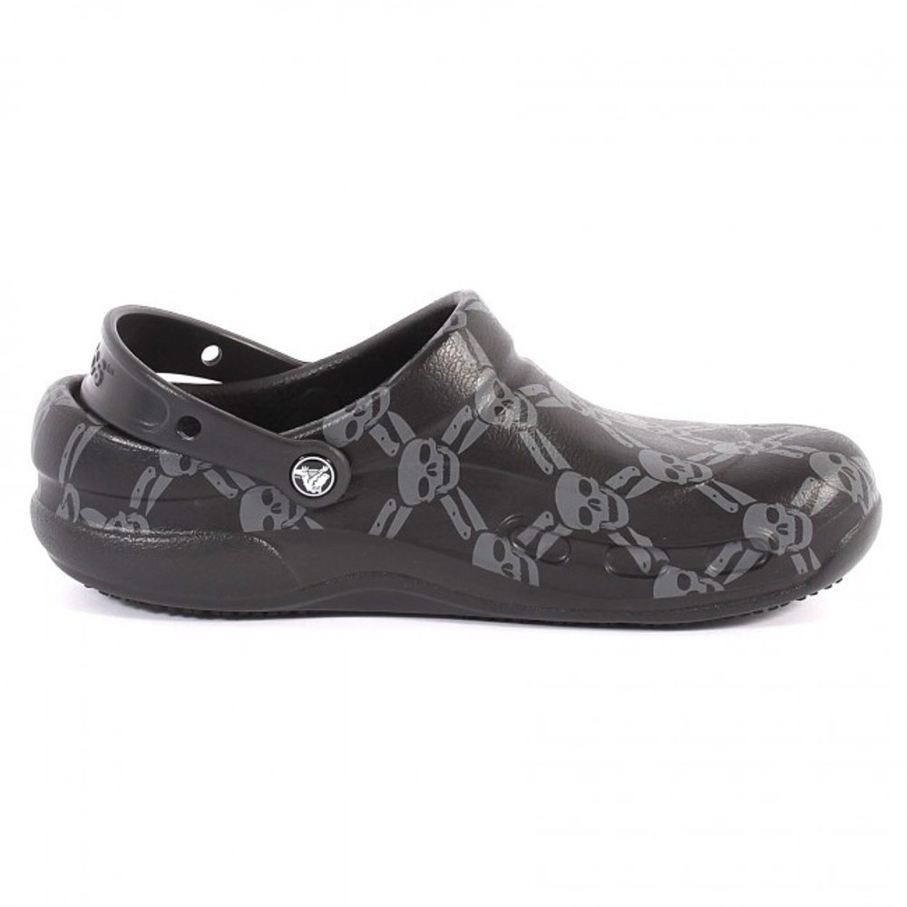Сабо Crocs Work Bistro Graphic Clog Black Smoke