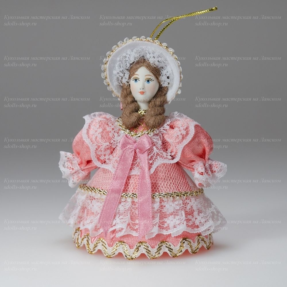 Малая подвесная кукла Барышня в капоре