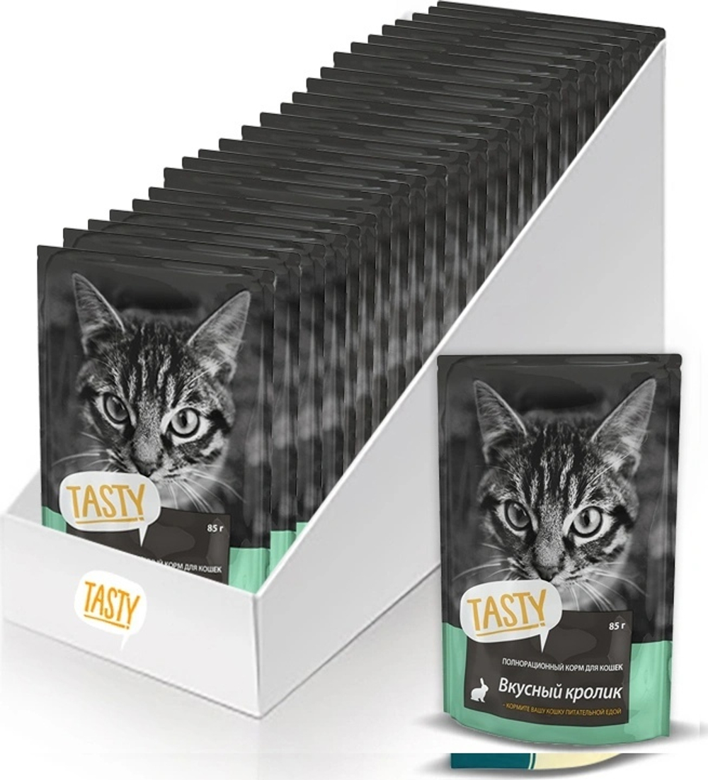 Влажный корм Tasty  для взрослых кошек