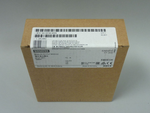 Новый SIEMENS 6ES7332-5HF00-0AB0