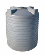 Ёмкость вертикальная Политим 3000 л. вертикальный (1520x1520x1820см;черный) - арт.560904