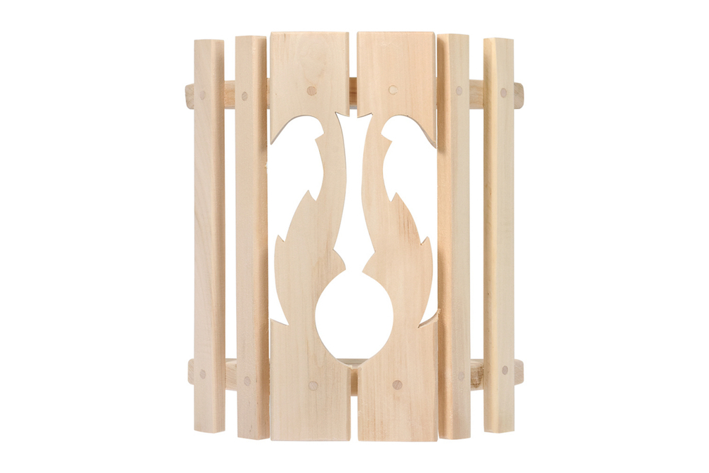 АБАЖУР НАСТЕННЫЙ, 30Х10Х36 СМ, ЛИПА БАННЫЕ ШТУЧКИ В КОР./3