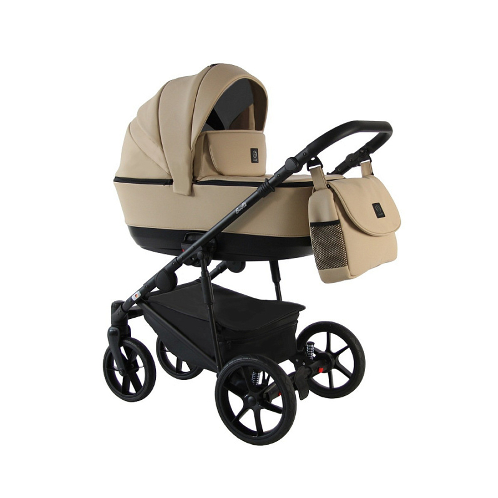 Детская коляска Sevillababy Tisso 2 в 1 бежевый экокожа